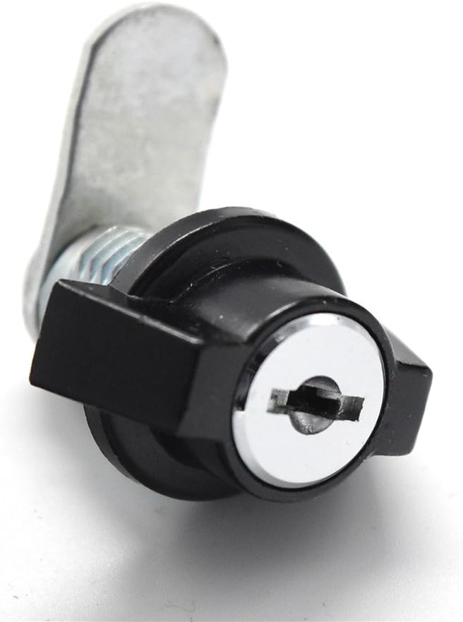 Rarelock Cabinet Lock Black for Locker Cabinet Box Furniture Butterfly Handle Lock JA37