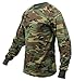 Rothco Woodland Camouflage Mens Army Digital Camo Long Sleeve T-Shirt, Size X-Large