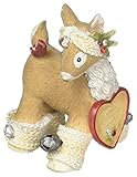 Heart of Christmas HRTCH Reindeer with Cardinal Figurine