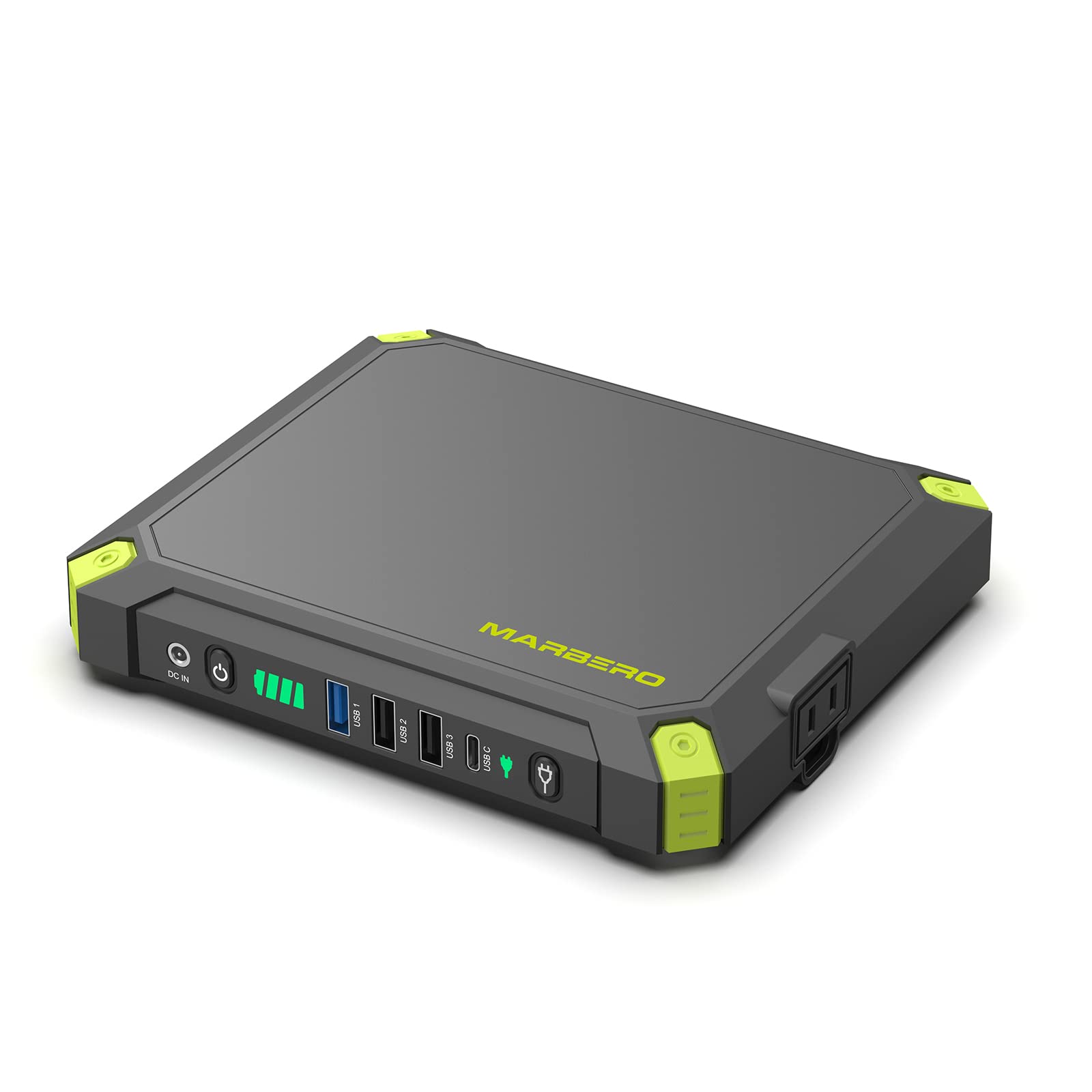 MARBERO Portable Power Station with AC Outlet, 80W/110V External