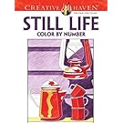 Creative Haven Still Life Color by Number Coloring Book (Adult Coloring)