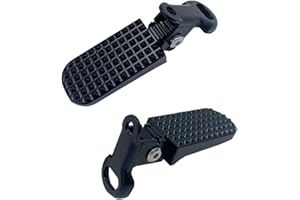 Lymizhuo 1 Pair Bike Rear Pedals – Quick-Release Folding Bike Foot Pegs, Lightweight Aluminum Alloy Non-Slip Bicycle Pedals f