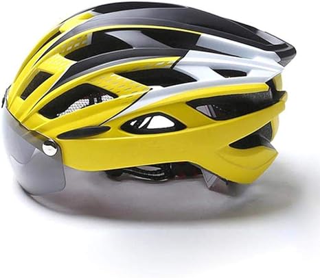 Fulida Ultralight Casco Da Bicicletta Bici Lens Strada Della Montagna Della Bicicletta Occhiali Mtb Caschi Di Sicurezza Della Protezione Per Gli Uomini Donne Tipo Set H Amazon It Sport E Tempo Libero