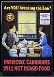Canadian WWII Poster Refrigerator