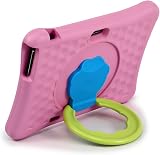 DAM Children's WiFi Tablet 10" Android 12 4GB RAM 64GB IWAWA Pink Quad-Core view 3