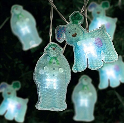 The Snowman & Snowdog Christmas Lights