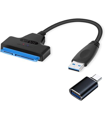 Amazon.com: Sintech 18Pin to SATA Adapter with USB SATA Cable