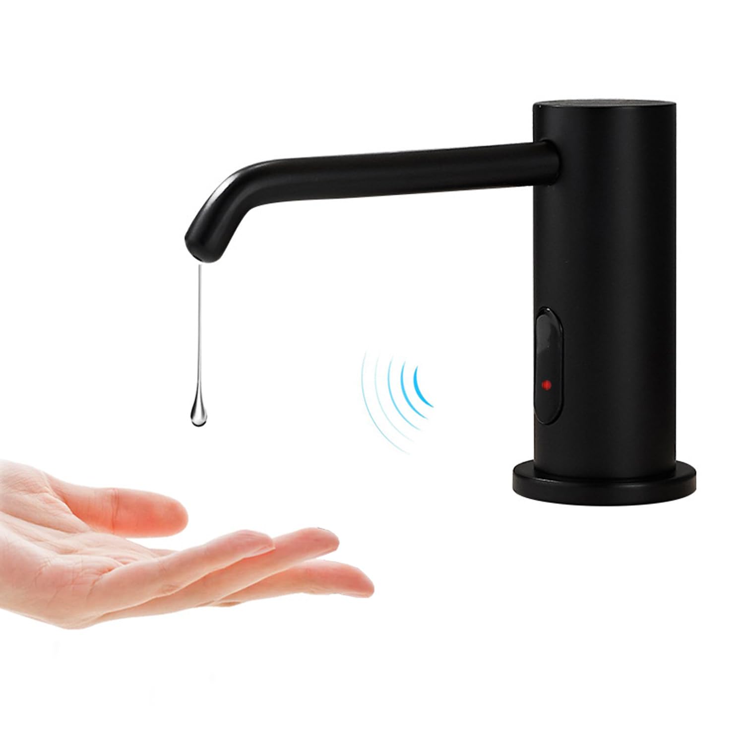 Photo 1 of Automatic Touchless Soap Dispenser with 1000ml Capacity, Infrared Sensors, Built-in Sink Soap Dispenser for Bathroom, Kitchen, Commercial Use, Smart Home