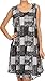 Sakkas Spal Mid Length Scoop Neck Tank Top Printed Batik Caftan Dress/Cover Up