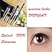 DDK 4D Silk Fiber Lash Mascara Waterproof Eyelash Extension, crazy-long Style, Warm Water Washable Mascara