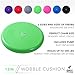 Day 1 Fitness Inflatable Wobble Cushion with Pump, 13-Inch, Green