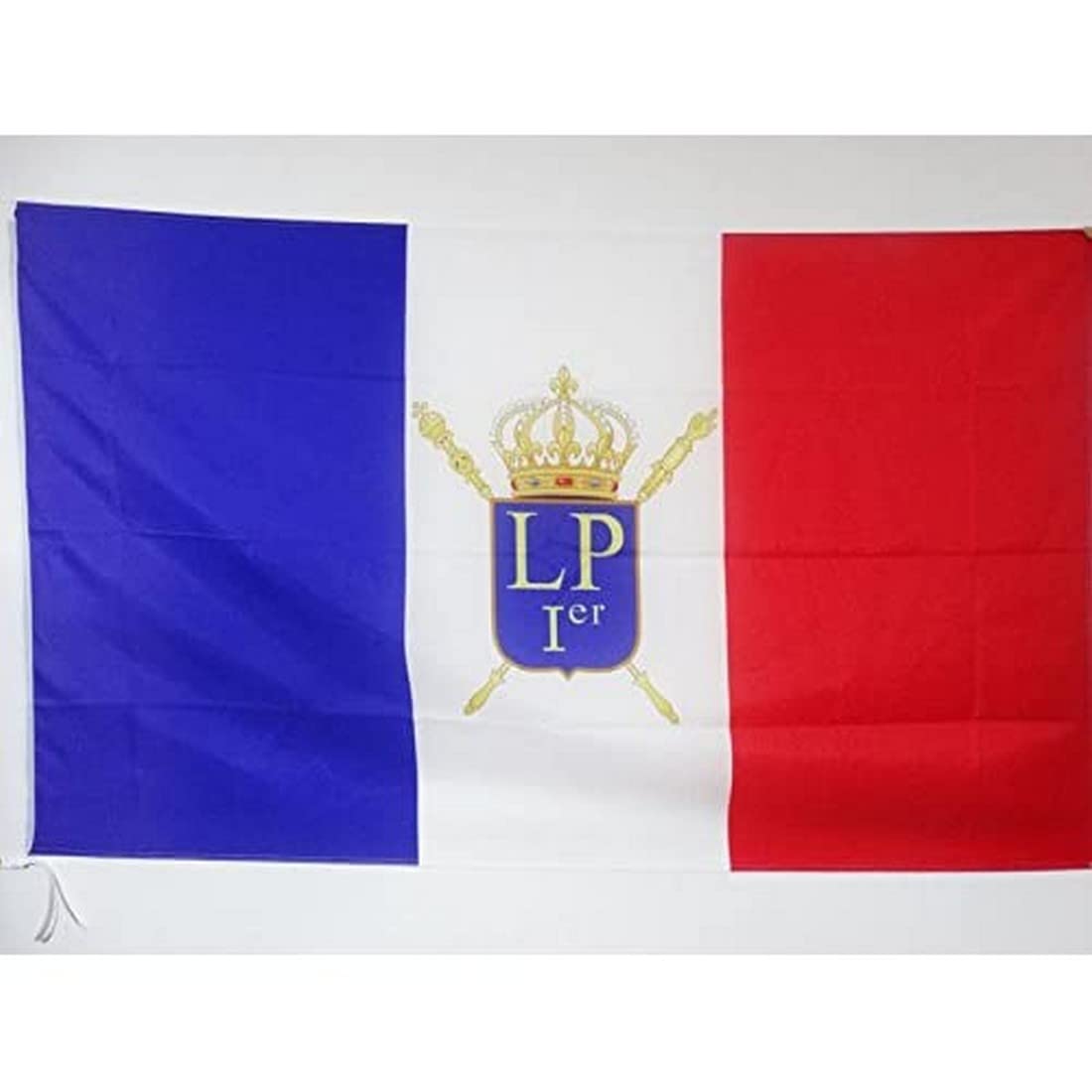 AZ FLAG - Louis-Philippe I of France 1830-1848 Flag - 3x5 Ft - French Kingdom Banner with Sleeve - 100% Polyester - Fade Resistant - Vivid Colors - 3' x 5' Feet - 150x90 Cm