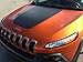 AlphaVinyl Jeep Cherokee KL Hood Blackout Trail Hawk trailhawk Style Decal 2014-2016