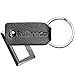 Leather Keychain for Men or Women from Designer Kalibrado with Detachable Key Fob, Holder for Belt, Black Ring and Snap Hook Chain, Best for Car, Valet, Home or Office Keys, Enhance Your Style Now!