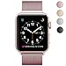OROBAY Apple Watch Band 38mm 42mm, Stainless Steel Milanese Mesh Loop Magnetic Closure Clasp Apple Watch Wristband Strap for Apple iWatch Series 3, Series 2, Series 1 Sports&Edition