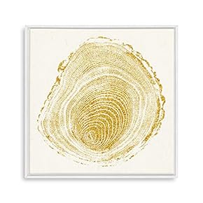 Framed Canvas Home Artwork Decoration Annual Ring Canvas Wall Art for Living Room, Bedroom - 16x16 inches