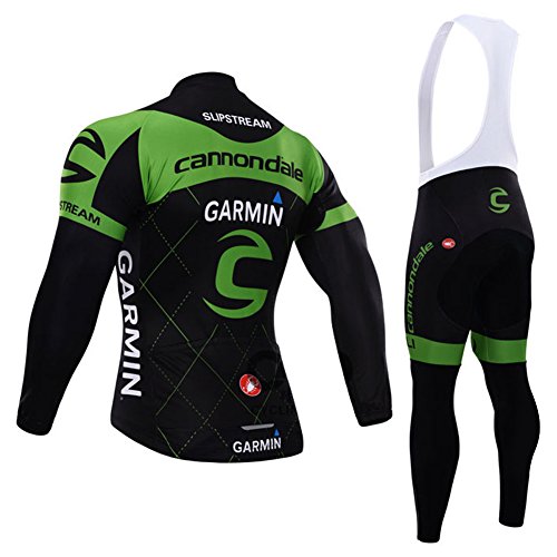 Strgao 2016 Men's Pro Racing Team MTB bike Bicycle Cycling Long Sleeve Jersey and Bib Pants Tights Set Suit