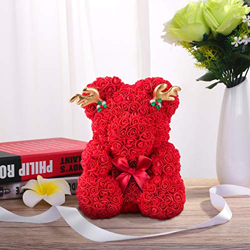 LUOEM Modelling Polystyrene Styrofoam Foam Bear Mould White DIY Craft for Flower Arranging Gift Wedding Party Decoration 20cm x 13cm