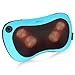 Back Shoulder and Neck Shiatsu Massager with Heat, Kneading Massage Pillow Gift for Mom, Dad, Electric Full Body Massagers to Relieve Lower Back, Legs Aches(Blue)