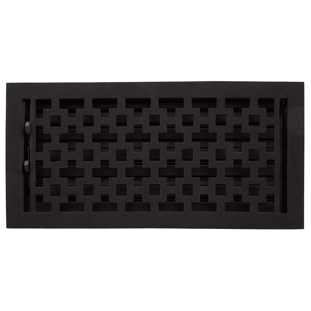 Signature Hardware 438239 Durand Iron Floor Register 6 X 14