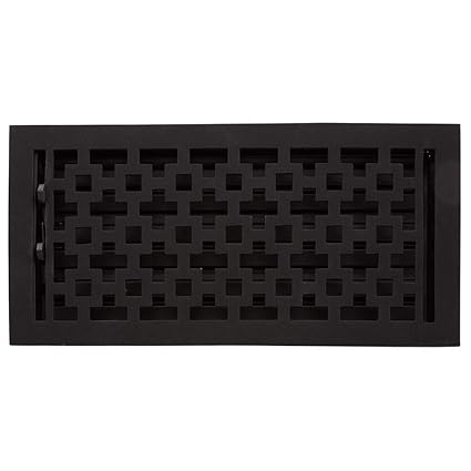 Signature Hardware 438239 Durand Iron Floor Register 6 X 14