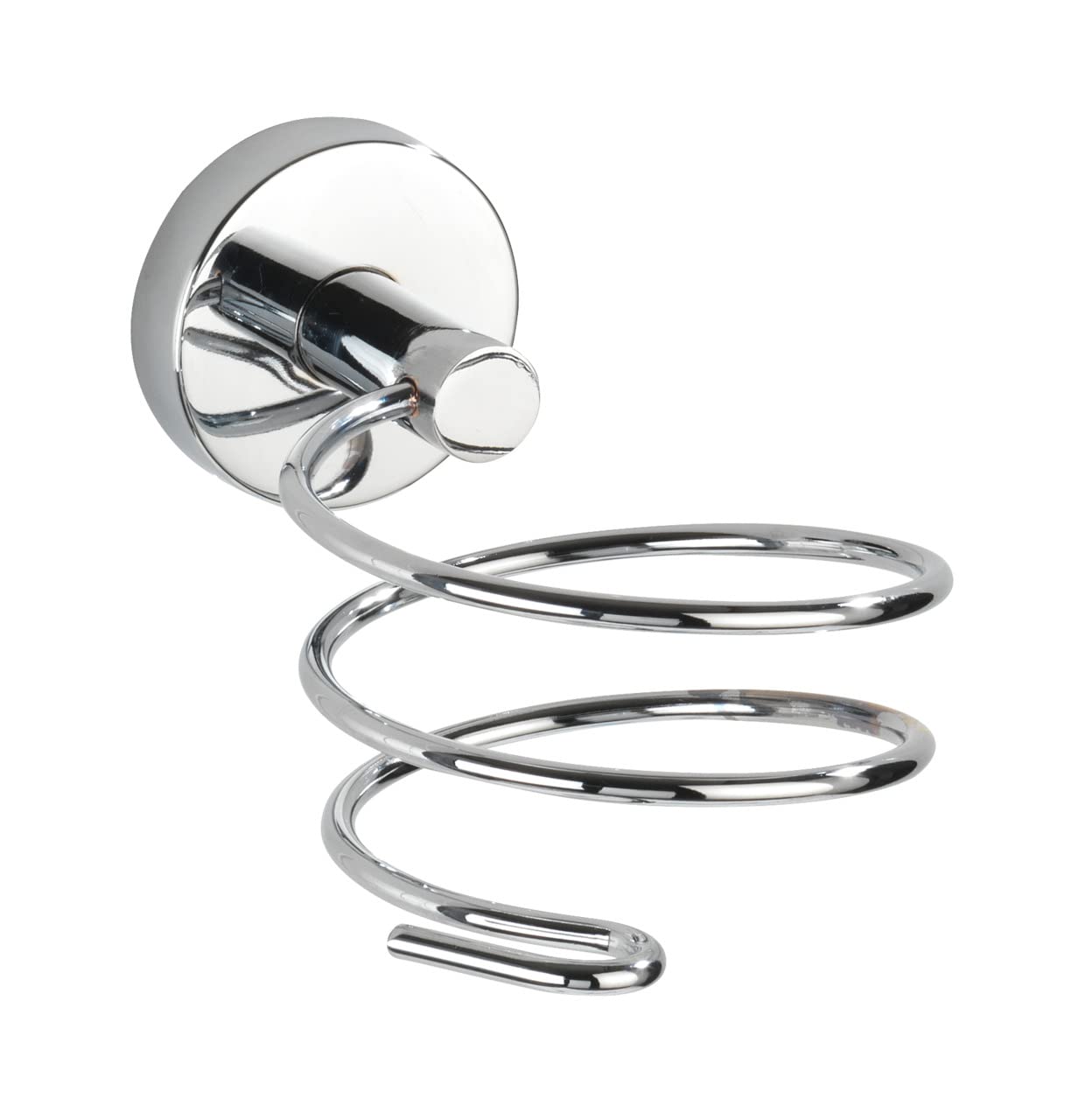 WENKO 22324100 Hair Dryer Holder Die-Cast Zinc 15.5 x 10 x 8.5 cm Chrome