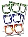Children Shoe Labels - Self Laminating White