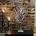 Perfect Life Ideas 24 Inch Snow Covered Lighted Tree - Multiple Uses - Baby Night Light Lamp - Jewelry Tree - Table Top Décor Home Centerpiece Weddings Parties - BO Portable - No Cords Outlets Needed