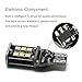 4pcs 912 921 LED Bulbs Backup Reverse Lights, 15 SMD Extremely Bright 2835 Chipsets Non-polarity W16W T15 T10 LED Bulb for Backup Reverse Lights, 6500k White