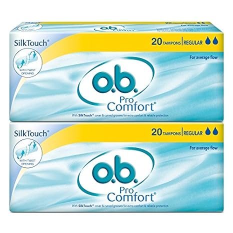 Buy O B Pro Comfort Regular Tampons 40 Count Online At Low