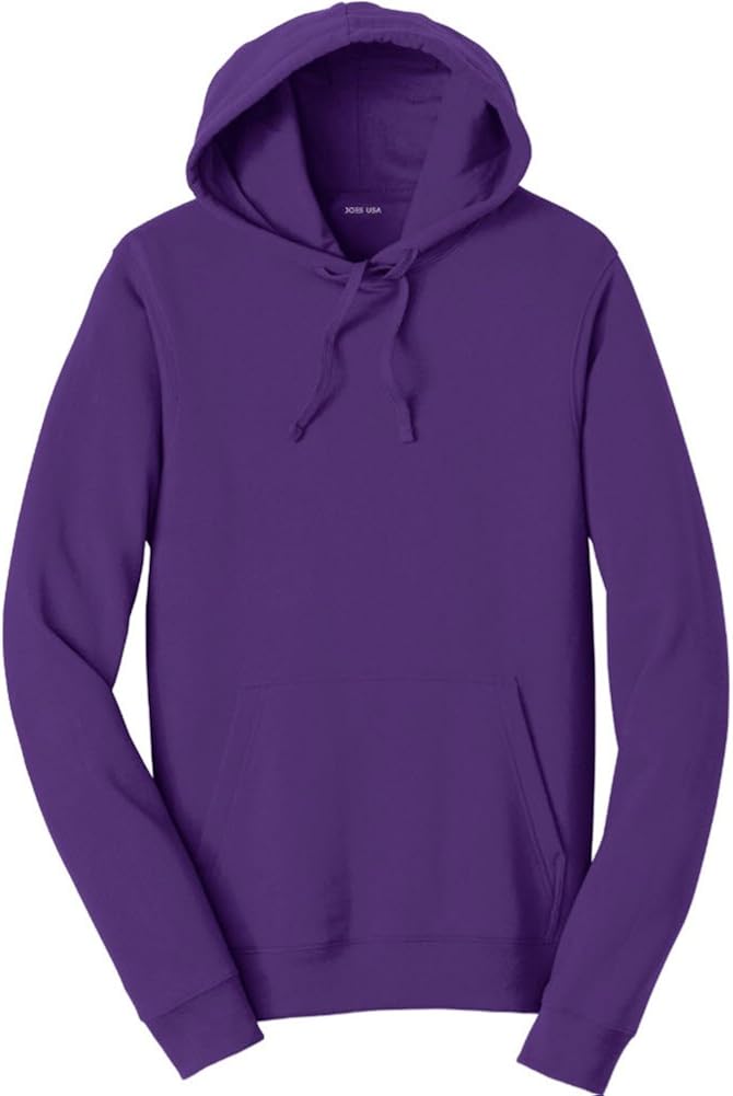 Joe's USA 8.5 oz Favorite Fleece Hoodie - Hooded Sweatshirt in Sizes XS-4XL