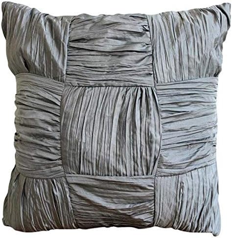 Amazon Com The Homecentric Decorative Gray European Pillow Shams