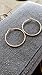 IDB Stainless Steel Big Hoop Earrings - Gold or Silver - 6 different sizes to choose from (Gold 1.9 inches (50mm))