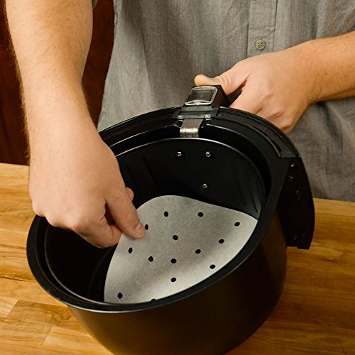 image for GoWISE USA 5.8-Quarts 8-in-1 Air Fryer XL with 1-Pack of Parchment Pap