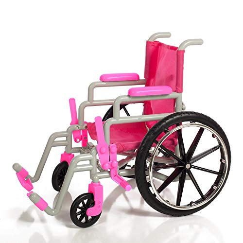 Beverly Hills Doll Collection Wheelchair Set for 18 Inch American Girl Dolls Fully Assembled