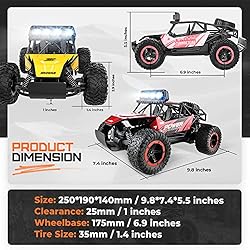 BEZGAR TB141 RC Cars-1:14 Scale Remote Control