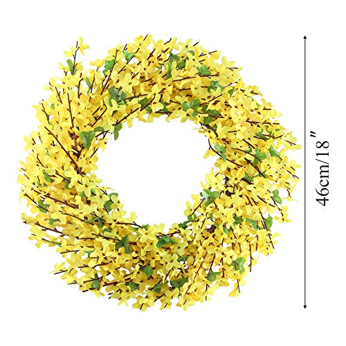 5 GTIDEA+Artificial+Forsythia+Granland+Farmhouse