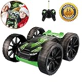 RC Stunt Car, Radio Control Car 4 Channel Double Side Flip 360 Degrees Rolling Racing Remote Vehicle Extreme High Speed Gift For Kids