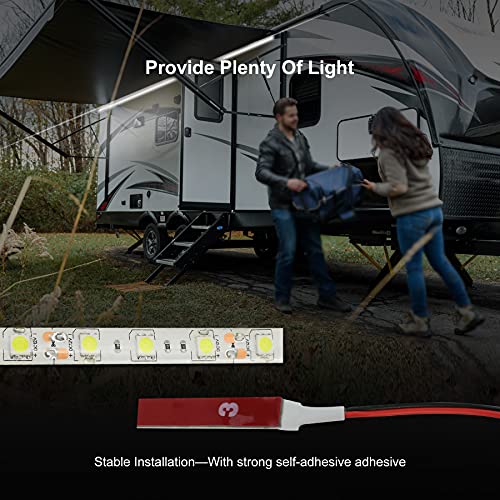 RV LED Trailer Lights, RV Awning LED Light Strip, RV Awning Lights RV