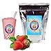 STRAWBERRY CREAM Boba/Bubble Tea Powder By Buddha Bubbles Boba (1 Pound / 16 Ounces) | (453 Grams)