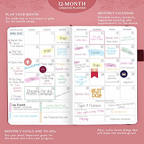 Legend Planner Hourly Schedule Edition Deluxe Weekly & Daily