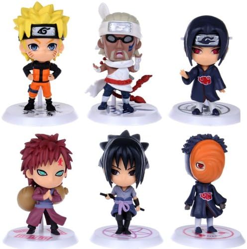New JP Anime 3"Naruto figures Uzumaki Naruto figurines by Muruku