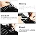 Airror Elastic No Tie Shoelaces for Kids and Adults, [3 Pair] Best Lock Shoelaces for Running and Walking Shoes, Ideal for Runners and Sneakers. Fit Most Shoes (Black/Gray/Red)
