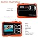 Waterproof Digital Camera for Kids, LINNNZI 12MP HD Underwater Action Camera Camcorder with 2.0 Inch LCD Display, 8X Digital Zoom, Flash and Mic