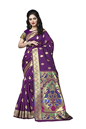 Da Facioun Sarees Indian Women Designer Party wear magenta Color Sari K-5711-5246