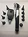 Otoscope & Optic Diagnostic Set. for Both Adult and Pediatric 1 Replacement Bulb & 10 Disposable Tips. (Ear Stethoscope)