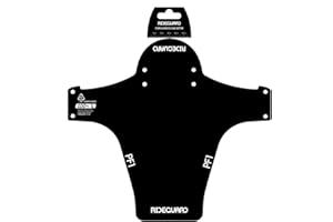 RideGuard PF1 - Front MTB Mudguard Mountain Bike Fender. Fits 24”, 26”, 27.5”, 29”, Plus Size and Fat Bikes. UK Made 100% Recycled Plastic Waste 100% Recyclable.