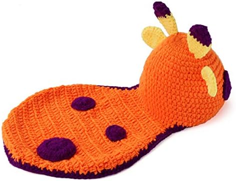 HelloPretty Newborn Baby Infant Crochet Knit Costume Animal Photo Photography Prop Hat (E deer)