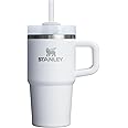 Stanley Quencher H2.0 Tumbler with Handle and Straw 20 oz | Flowstate 3-Position Lid | Cup Holder Compatible for Travel | Insulated Stainless Steel Cup | BPA-Free | Frost