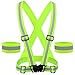 K-Brands Reflective Vest for High Visibility All Day and Night for Running, Biking and More, Unisex (1 Vest, 2 Arm Bands)